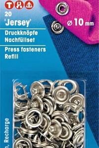 Boutons pression - Jersey 10mm - recharge - annea