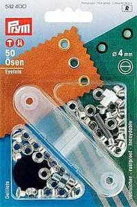 Oeillets - 4mm - argent
