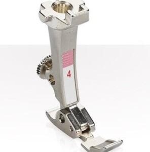 4 - Pied pour fermeture à glissière