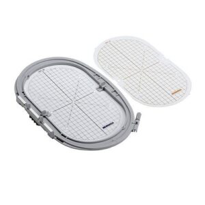 Cadre de broderie grand ovale 14,5x25,5cm